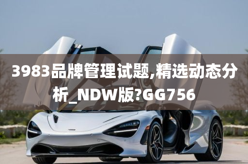 3983品牌管理试题,精选动态分析_NDW版?GG756