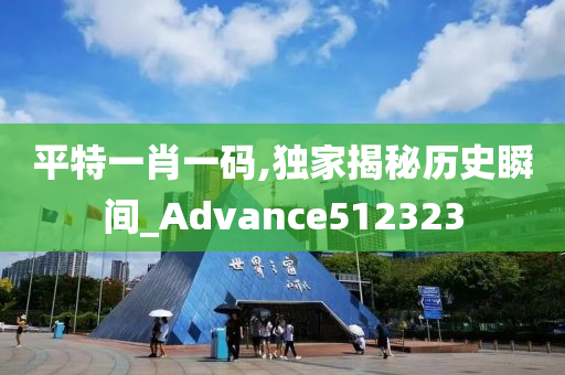 平特一肖一码,独家揭秘历史瞬间_Advance512323