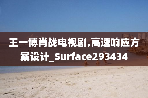 王一博肖战电视剧,高速响应方案设计_Surface293434