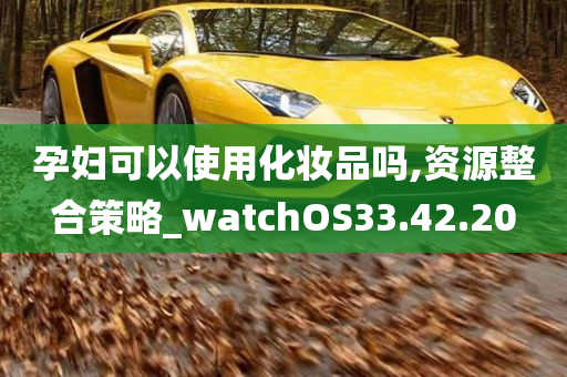 孕妇可以使用化妆品吗,资源整合策略_watchOS33.42.20