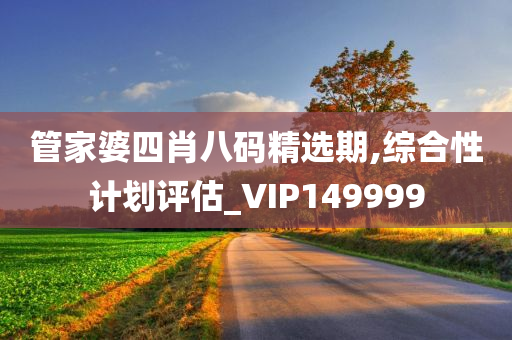 管家婆四肖八码精选期,综合性计划评估_VIP149999