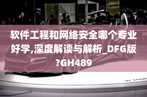 软件工程和网络安全哪个专业好学,深度解读与解析_DFG版?GH489