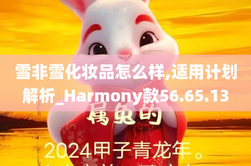 雪非雪化妆品怎么样,适用计划解析_Harmony款56.65.13