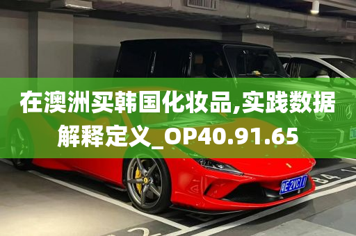 在澳洲买韩国化妆品,实践数据解释定义_OP40.91.65