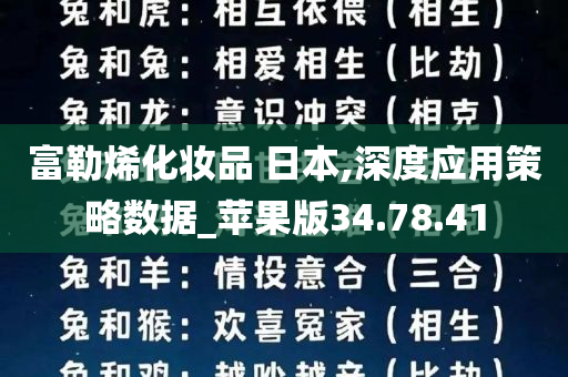 富勒烯化妆品 日本,深度应用策略数据_苹果版34.78.41