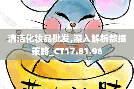 清洁化妆品批发,深入解析数据策略_CT17.81.96