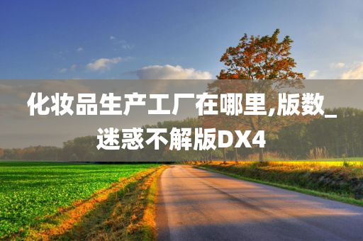 化妆品生产工厂在哪里,版数_迷惑不解版DX4