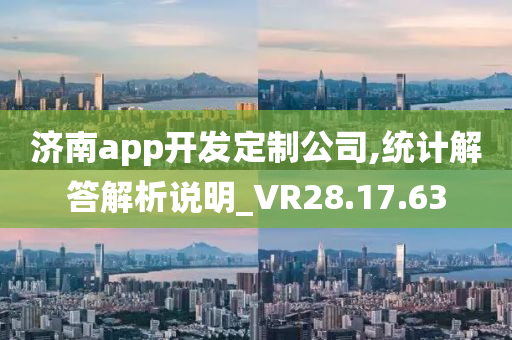 济南app开发定制公司,统计解答解析说明_VR28.17.63