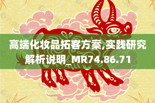 高端化妆品拓客方案,实践研究解析说明_MR74.86.71