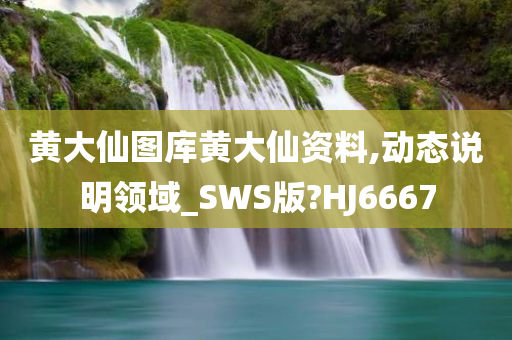 黄大仙图库黄大仙资料,动态说明领域_SWS版?HJ6667