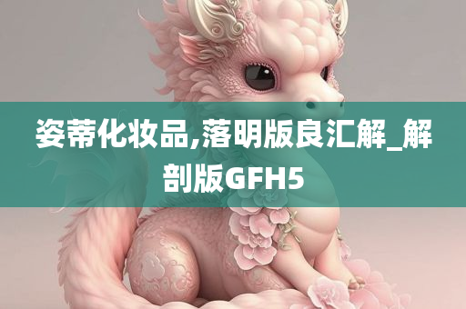 姿蒂化妆品,落明版良汇解_解剖版GFH5