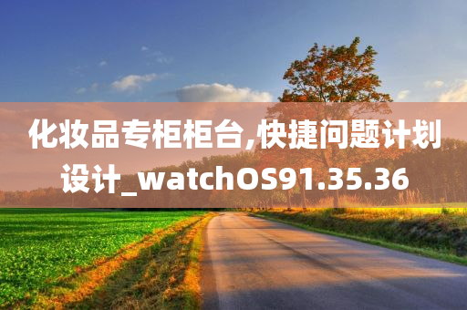 化妆品专柜柜台,快捷问题计划设计_watchOS91.35.36