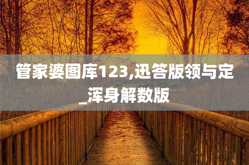 管家婆图库123,迅答版领与定_浑身解数版