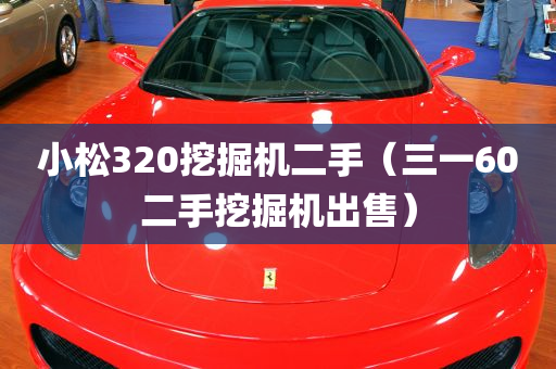 小松320挖掘机二手（三一60二手挖掘机出售）