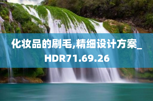 化妆品的刷毛,精细设计方案_HDR71.69.26