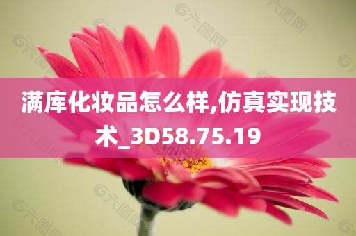 满库化妆品怎么样,仿真实现技术_3D58.75.19