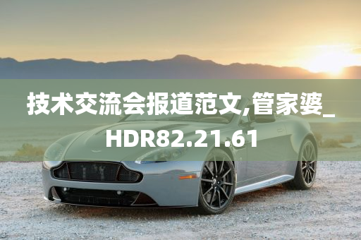 技术交流会报道范文,管家婆_HDR82.21.61