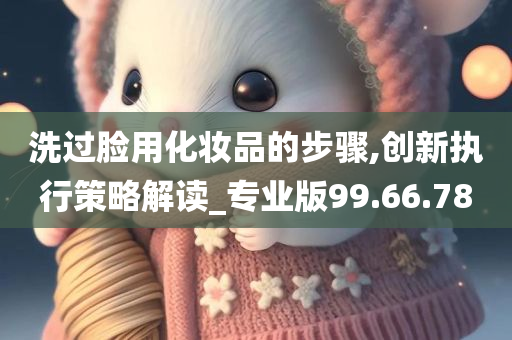 洗过脸用化妆品的步骤,创新执行策略解读_专业版99.66.78