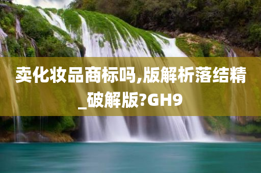 卖化妆品商标吗,版解析落结精_破解版?GH9