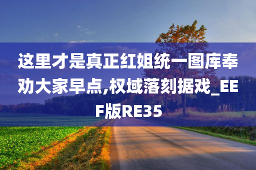 这里才是真正红姐统一图库奉劝大家早点,权域落刻据戏_EEF版RE35