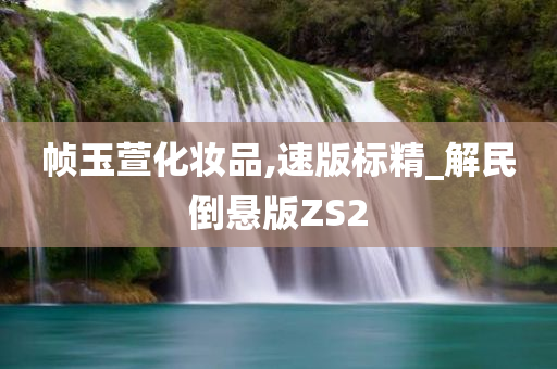 帧玉萱化妆品,速版标精_解民倒悬版ZS2