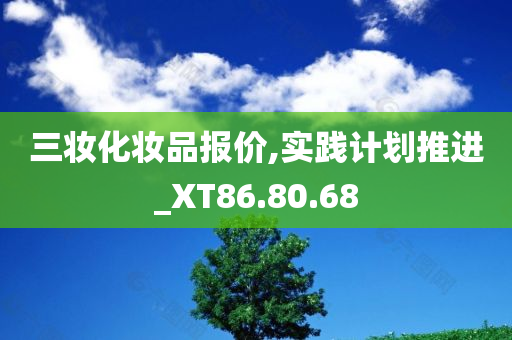 三妆化妆品报价,实践计划推进_XT86.80.68