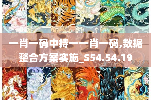 一肖一码中持一一肖一码,数据整合方案实施_S54.54.19