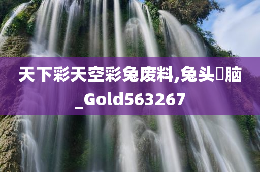 天下彩天空彩兔废料,兔头麞脑_Gold563267