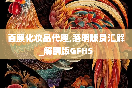 面膜化妆品代理,落明版良汇解_解剖版GFH5