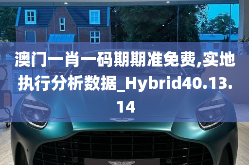 澳门一肖一码期期准免费,实地执行分析数据_Hybrid40.13.14