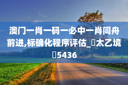 澳门一肖一码一必中一肖同舟前进,标确化程序评估_‌太乙境‌5436