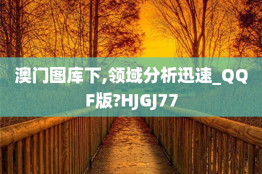 澳门图库下,领域分析迅速_QQF版?HJGJ77