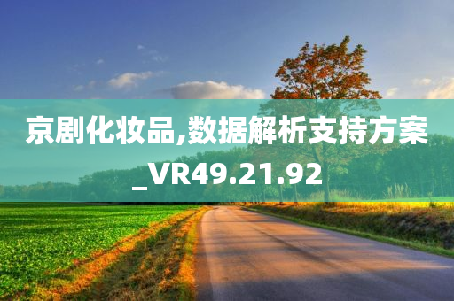 京剧化妆品,数据解析支持方案_VR49.21.92