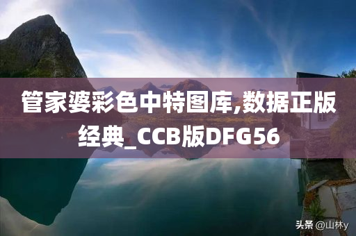 管家婆彩色中特图库,数据正版经典_CCB版DFG56