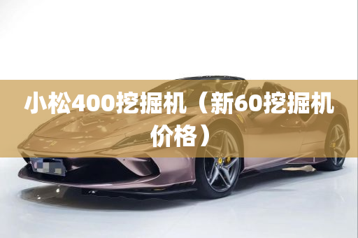 小松400挖掘机（新60挖掘机价格）