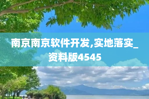 南京南京软件开发,实地落实_资料版4545