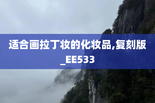 适合画拉丁妆的化妆品,复刻版_EE533