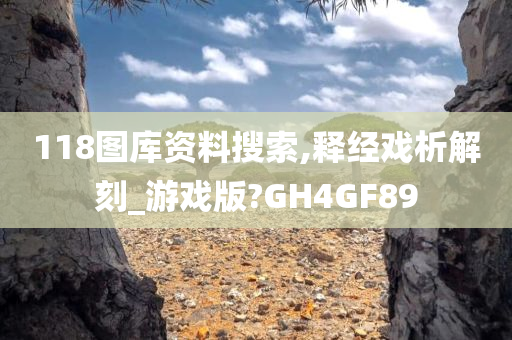 118图库资料搜索,释经戏析解刻_游戏版?GH4GF89