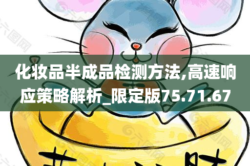 化妆品半成品检测方法,高速响应策略解析_限定版75.71.67