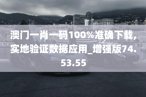 澳门一肖一码100%准确下载,实地验证数据应用_增强版74.53.55