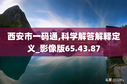 西安市一码通,科学解答解释定义_影像版65.43.87