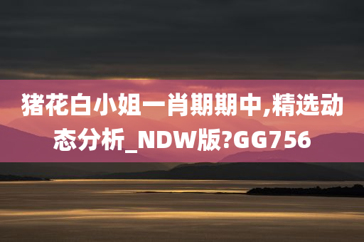 猪花白小姐一肖期期中,精选动态分析_NDW版?GG756