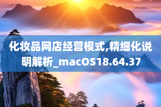 化妆品网店经营模式,精细化说明解析_macOS18.64.37