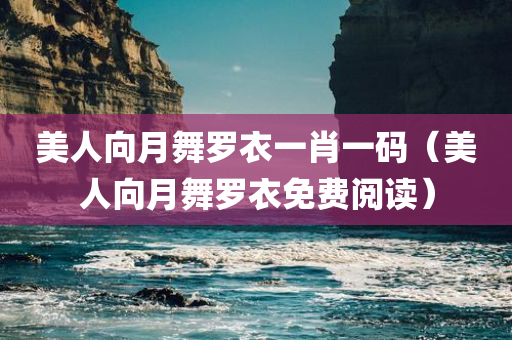 美人向月舞罗衣一肖一码（美人向月舞罗衣免费阅读）