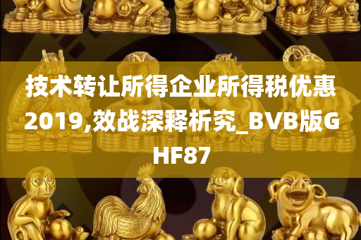 技术转让所得企业所得税优惠2019,效战深释析究_BVB版GHF87