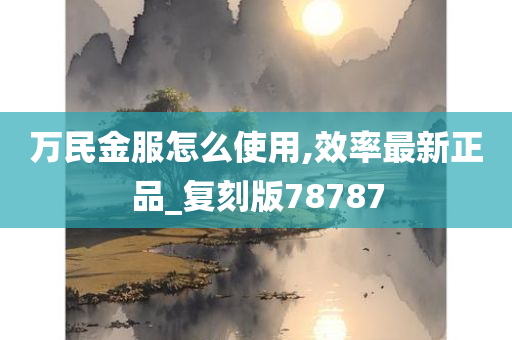 万民金服怎么使用,效率最新正品_复刻版78787