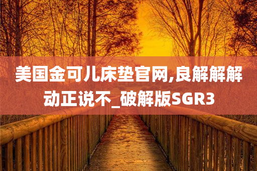 美国金可儿床垫官网,良解解解动正说不_破解版SGR3