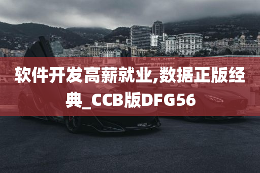 软件开发高薪就业,数据正版经典_CCB版DFG56