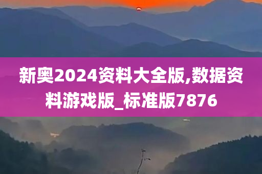 新奥2024资料大全版,数据资料游戏版_标准版7876