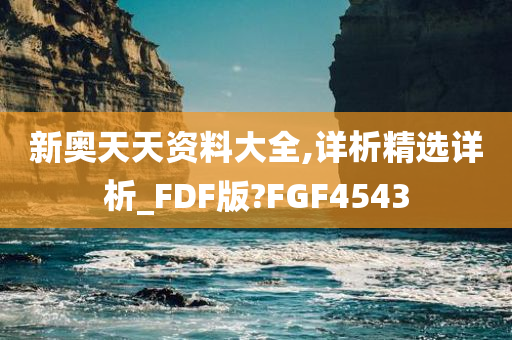 新奥天天资料大全,详析精选详析_FDF版?FGF4543